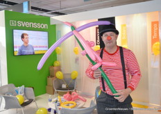 Ballonnenclown bij Ludvig Svensson